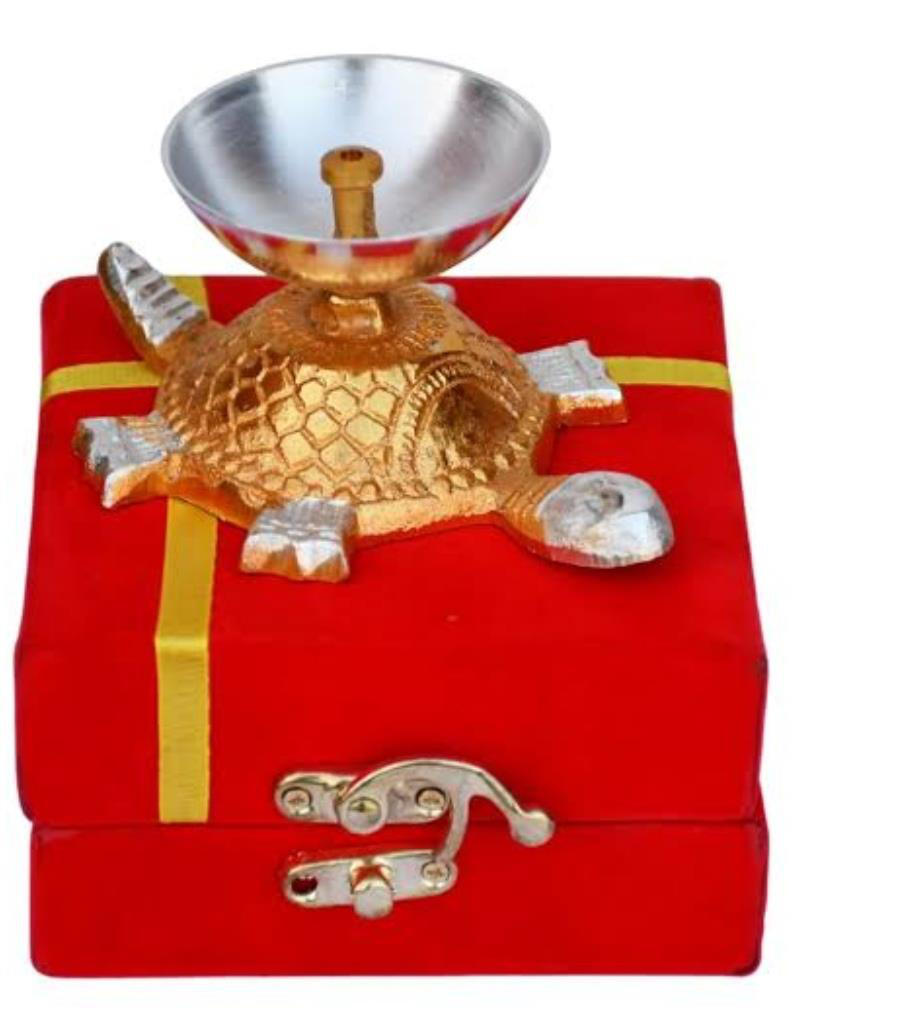 Tortoise Diya (Size: 3 inch Of diya)